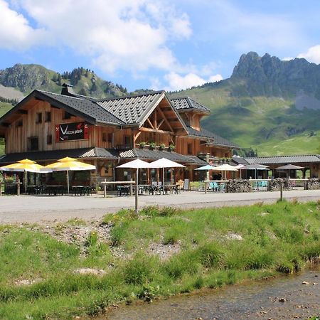 Chalet Hotel Vaccapark Le Praz de Lys Ngoại thất bức ảnh