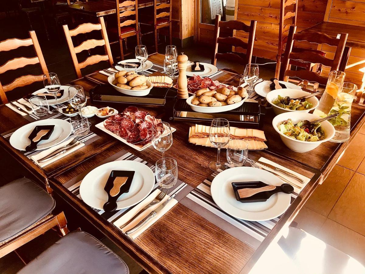 Chalet Hotel Vaccapark Le Praz de Lys Ngoại thất bức ảnh