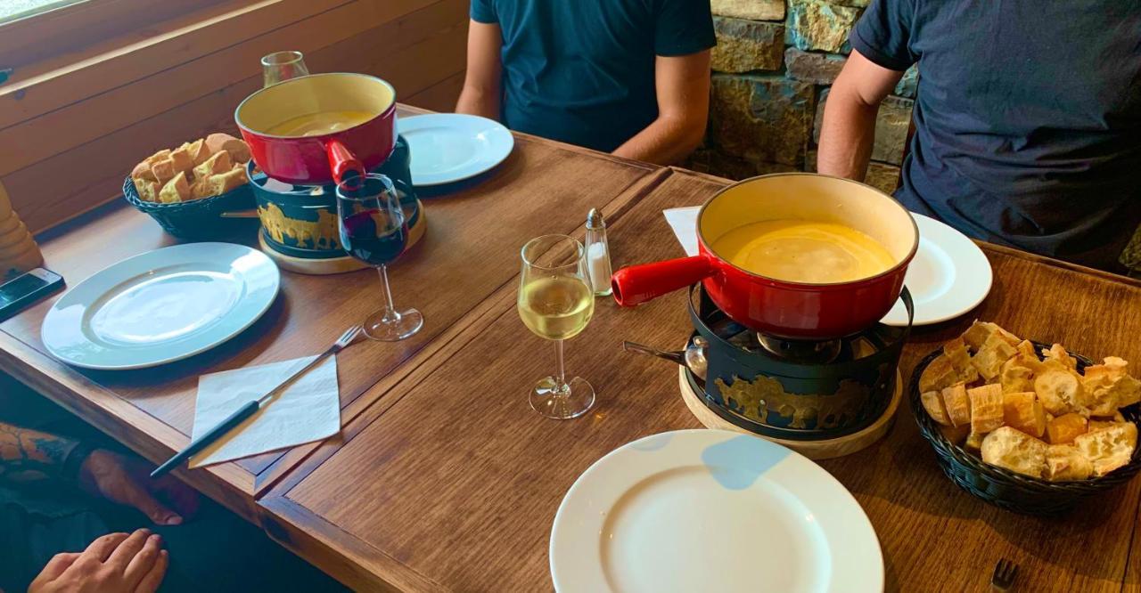 Chalet Hotel Vaccapark Le Praz de Lys Ngoại thất bức ảnh