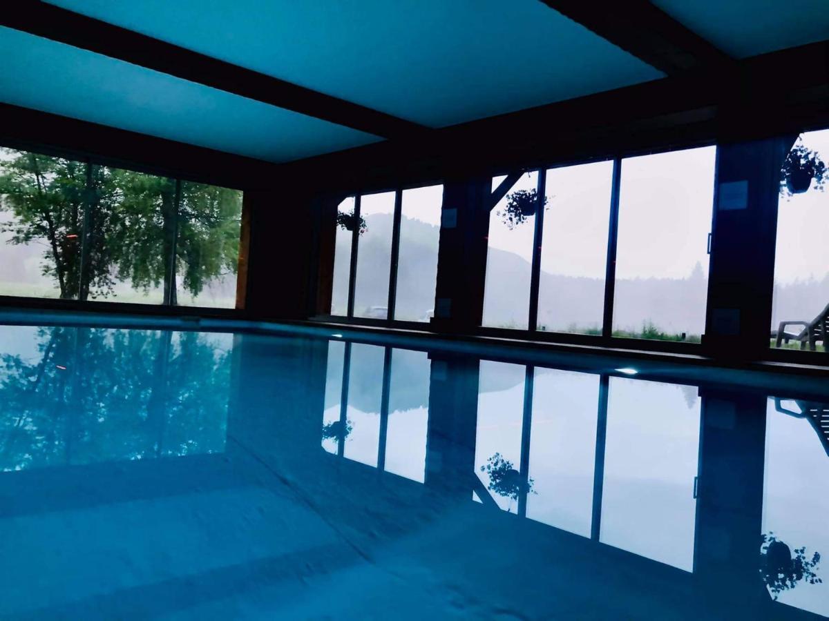 Chalet Hotel Vaccapark Le Praz de Lys Ngoại thất bức ảnh